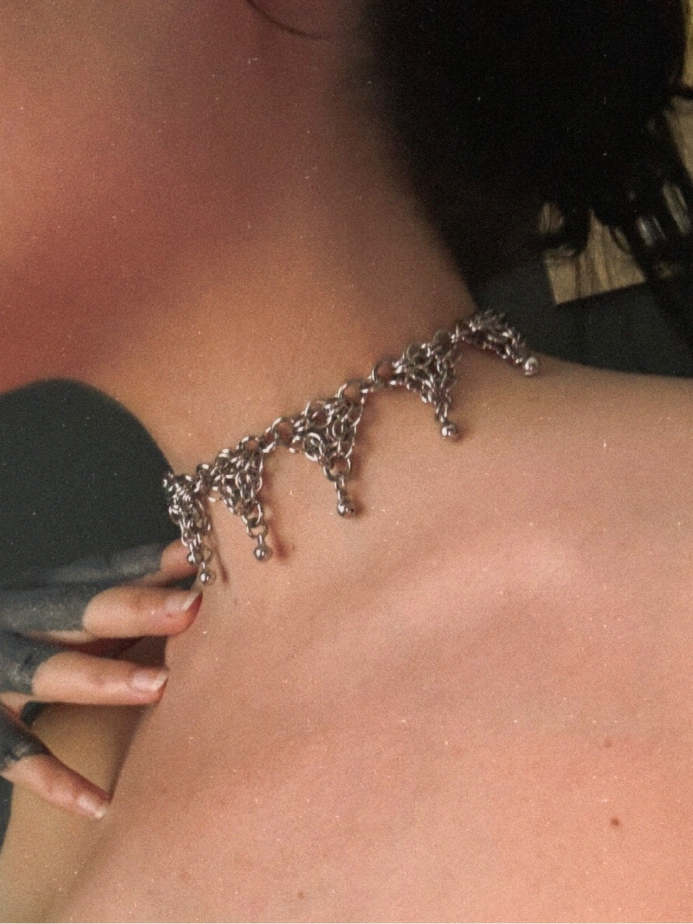 Stainless Steel Chainmail Necklace